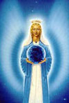Дева Мария с Земным Шаром